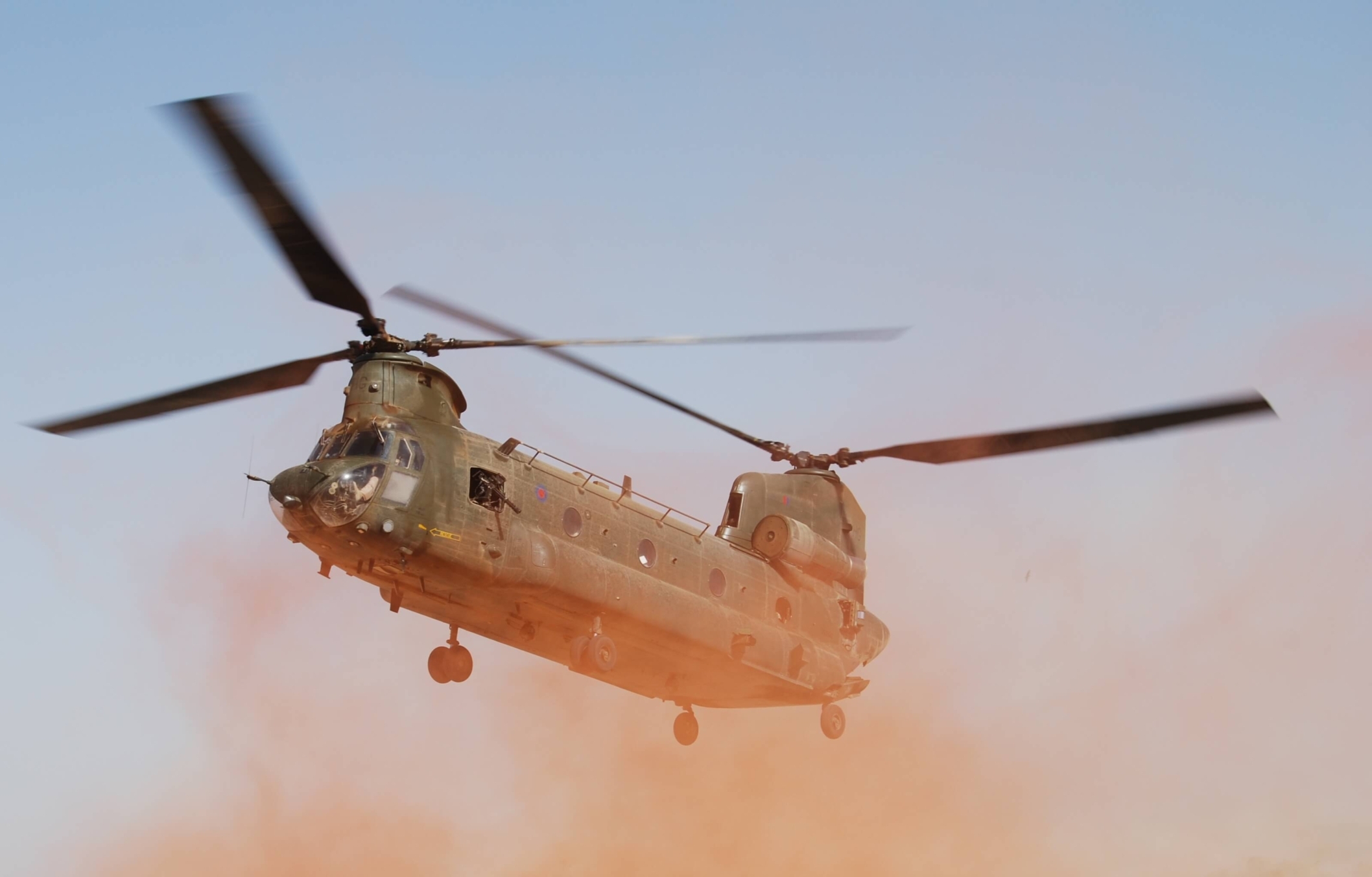 Helicopter in Afghanistan